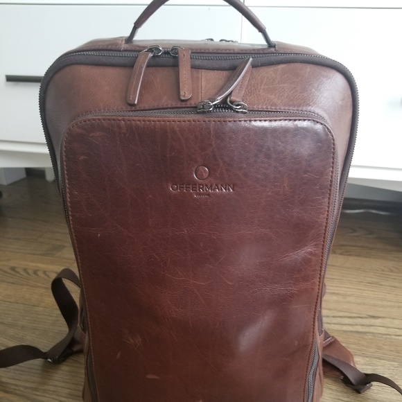 Offermann Leather Backpack - Picture 4 of 4